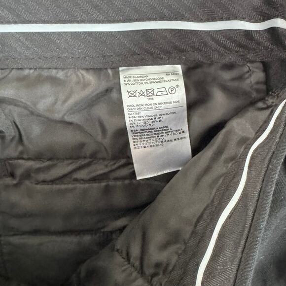 Banana Republic Factory Sloan Fit Size 8 Black Pants - Picture 4 of 5